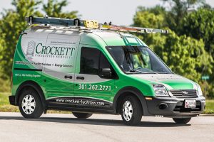 Crockett Facilities Services Van